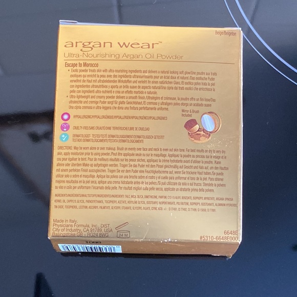 PHYSICIANS FORMULA Argan Wear Ultra-Nourishing Argain Oil Powder – Beige - Picture 4 of 4